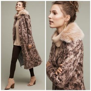 NWT Anthropologie Chevril Collared Duster Coat
